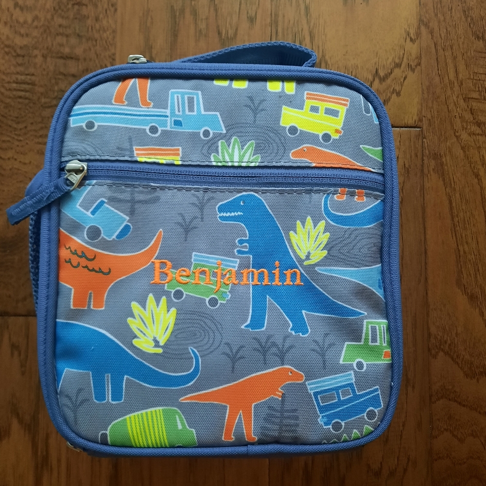 Pottery Barn Kids Lunchbox Dinosaurs Benjamin